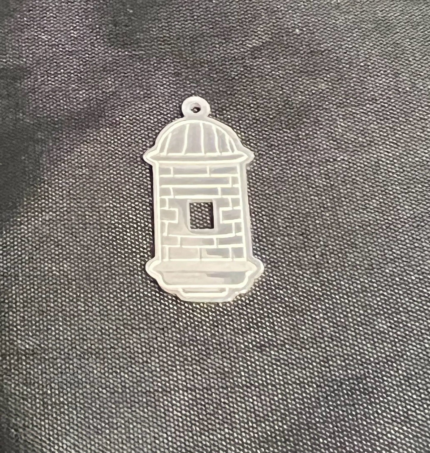 Stainless Steel Garita PR Charm