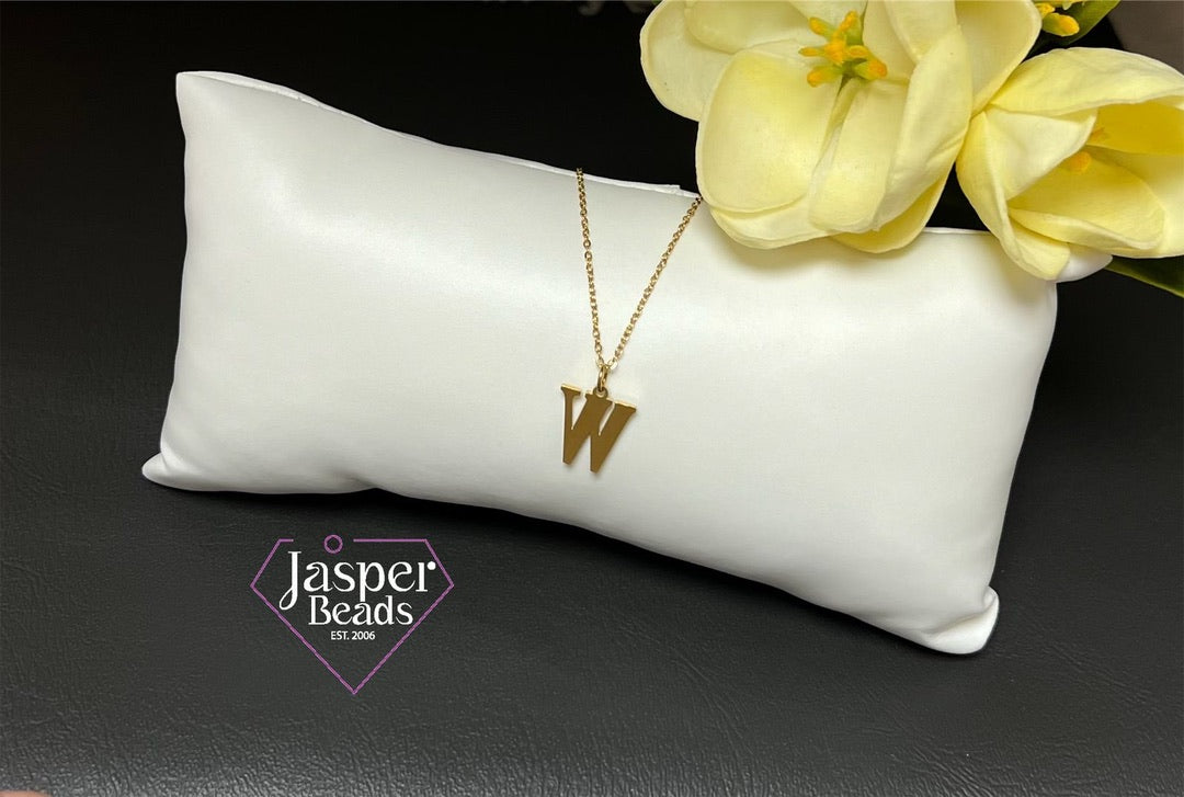 Stainless Steel Minuscule Letter Charm