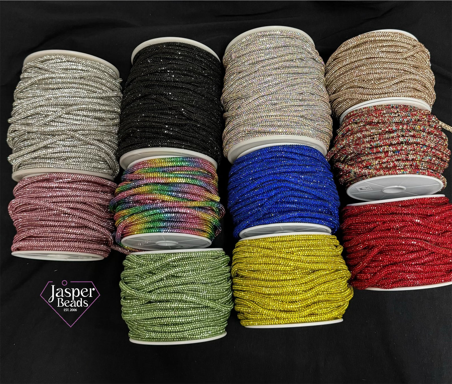 Crystal Cord Glued 6mm