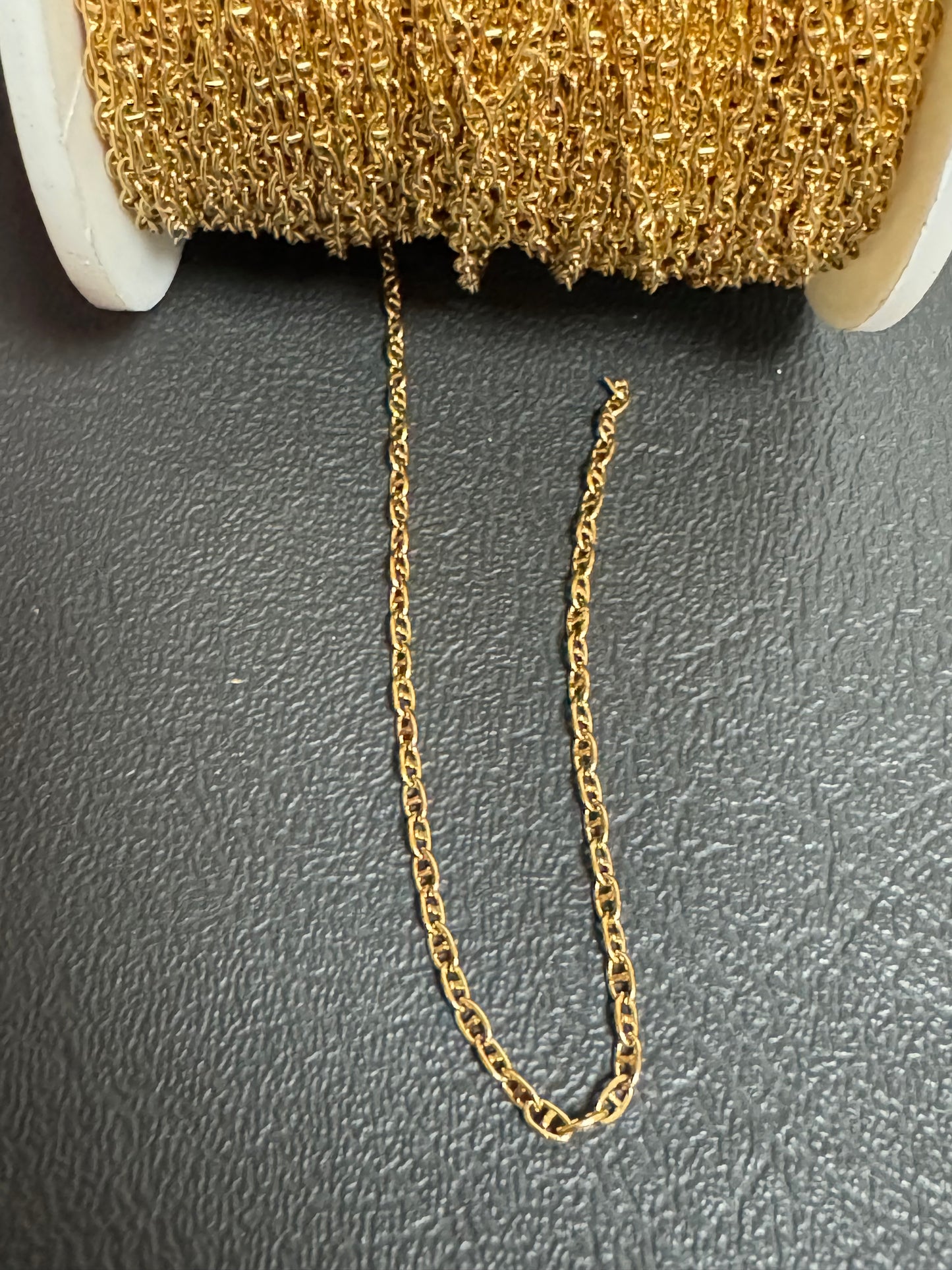 Stainless Steel Thin Oval Link Chain