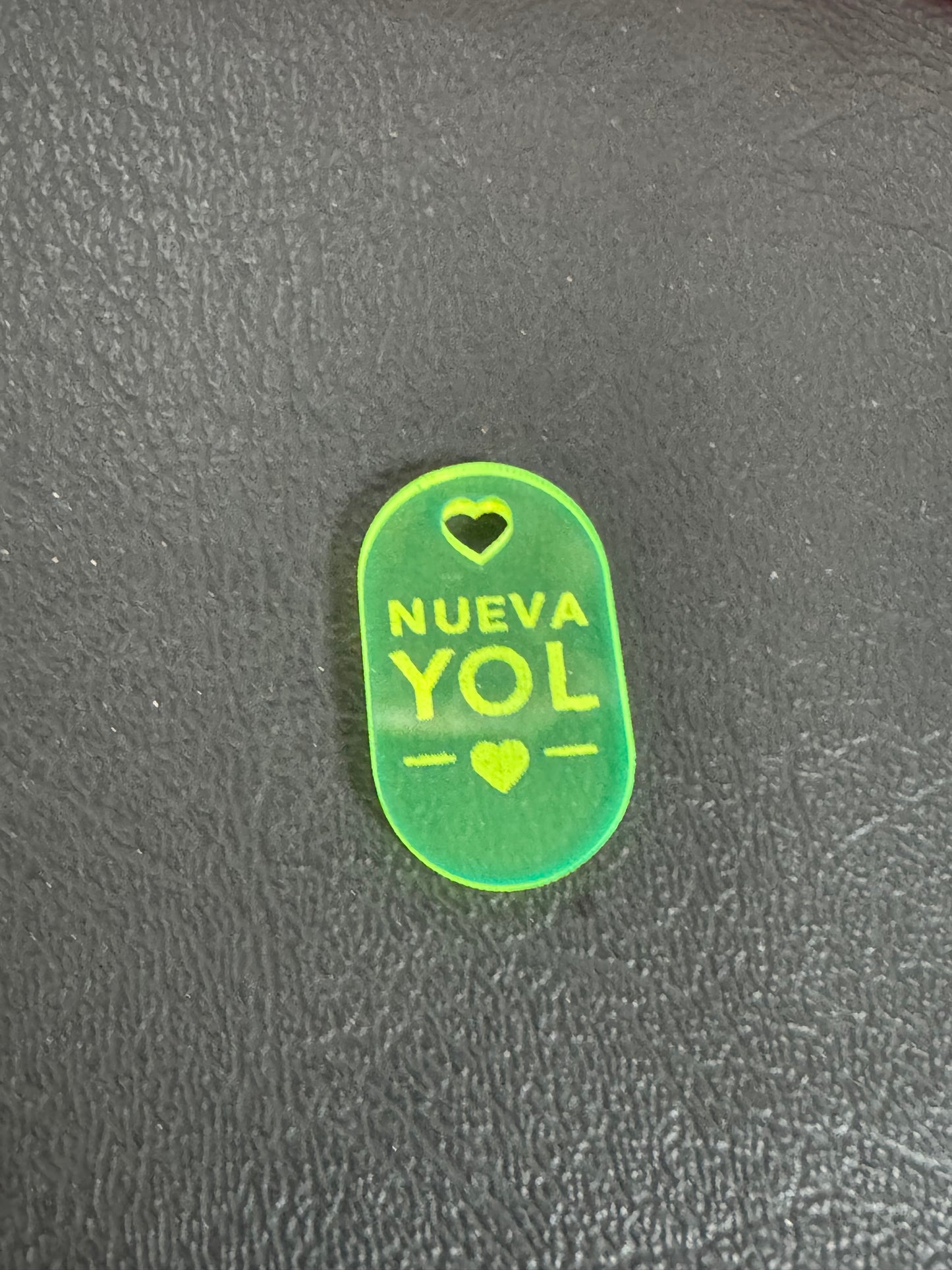 Acrylic Nueva Yol Charm