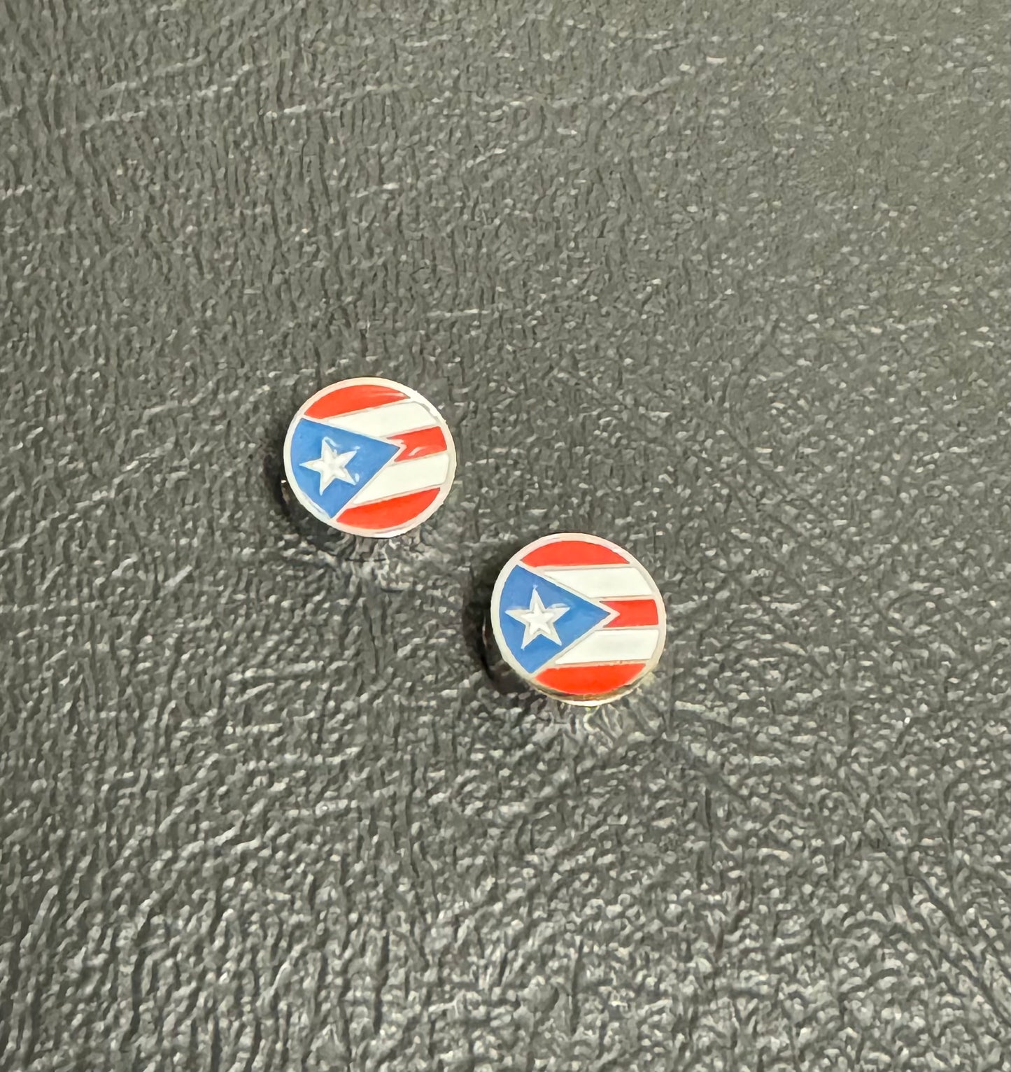Stainless Steel Enamel PR Flag Bead