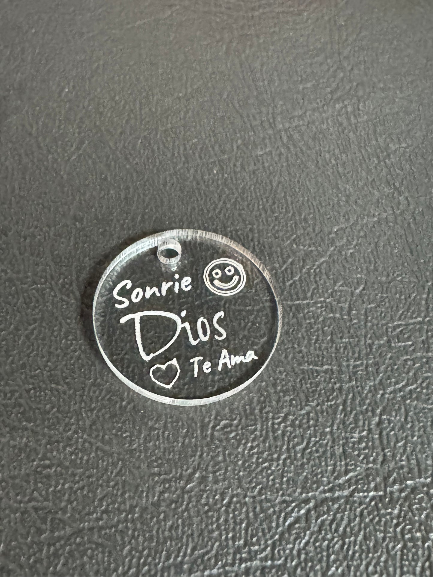 Acrylic Quotes Charm