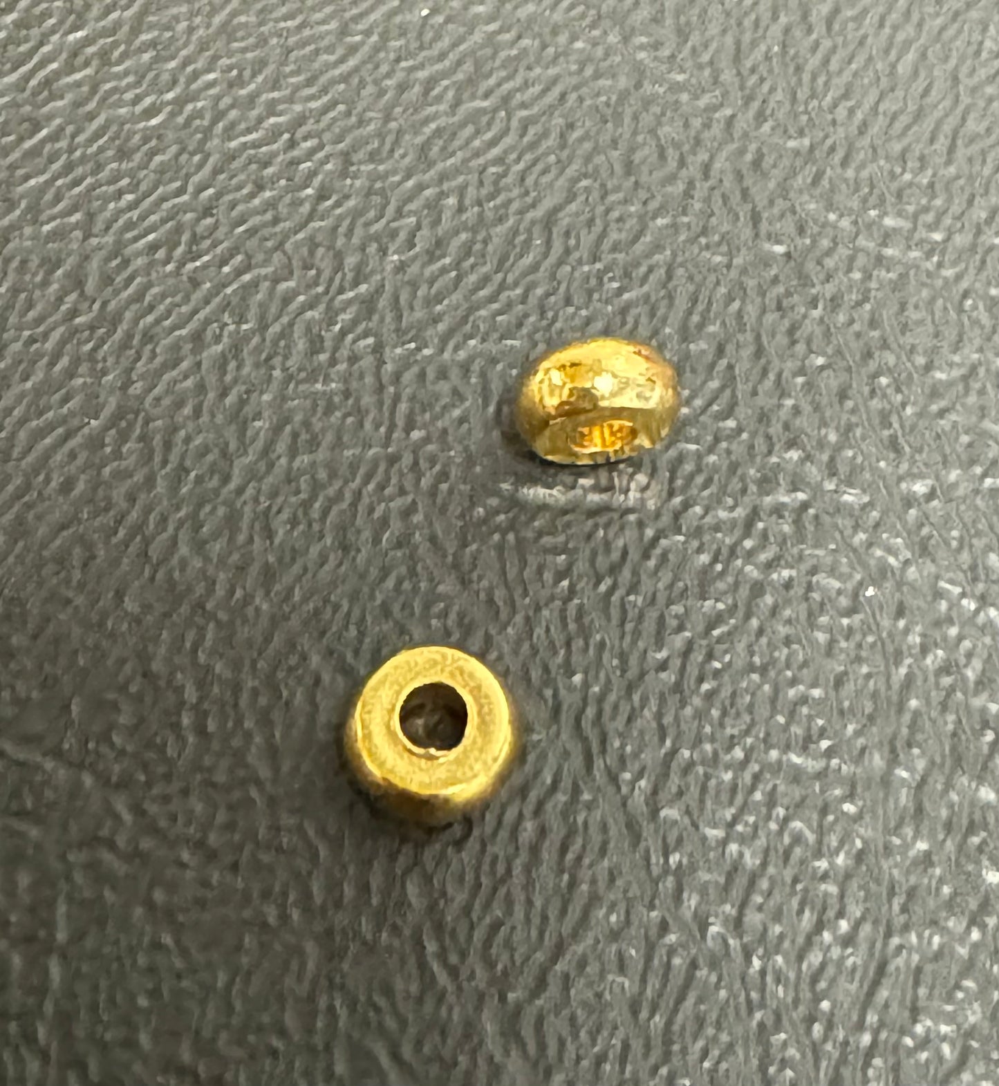 18k Gold Plated Rondelle Spacer