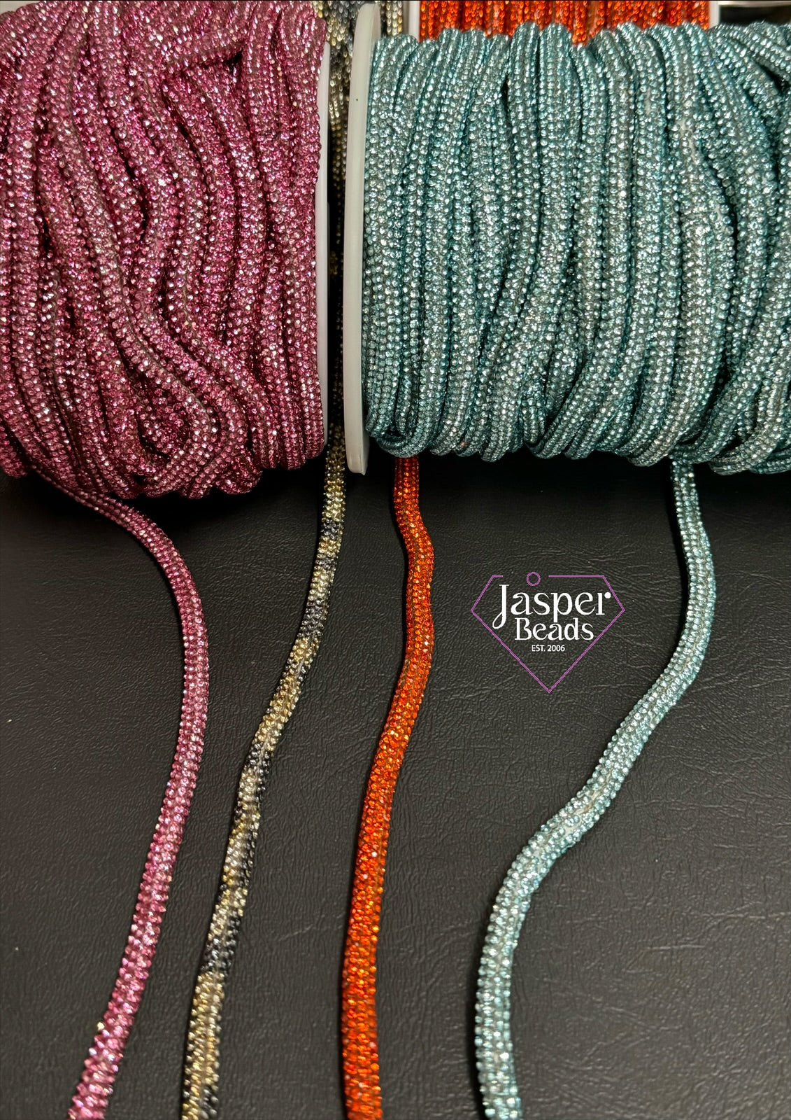 Crystal Cord Glued 6mm