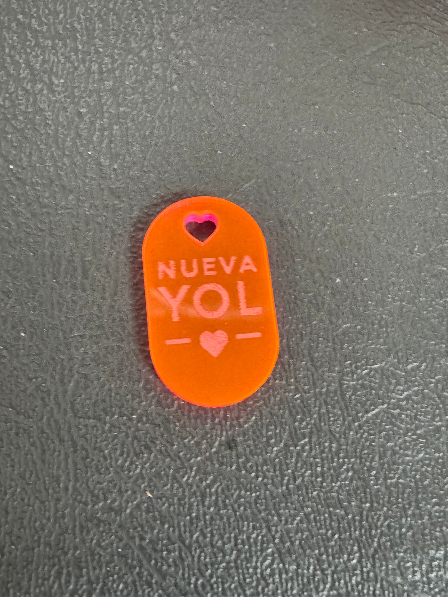 Acrylic Nueva Yol Charm