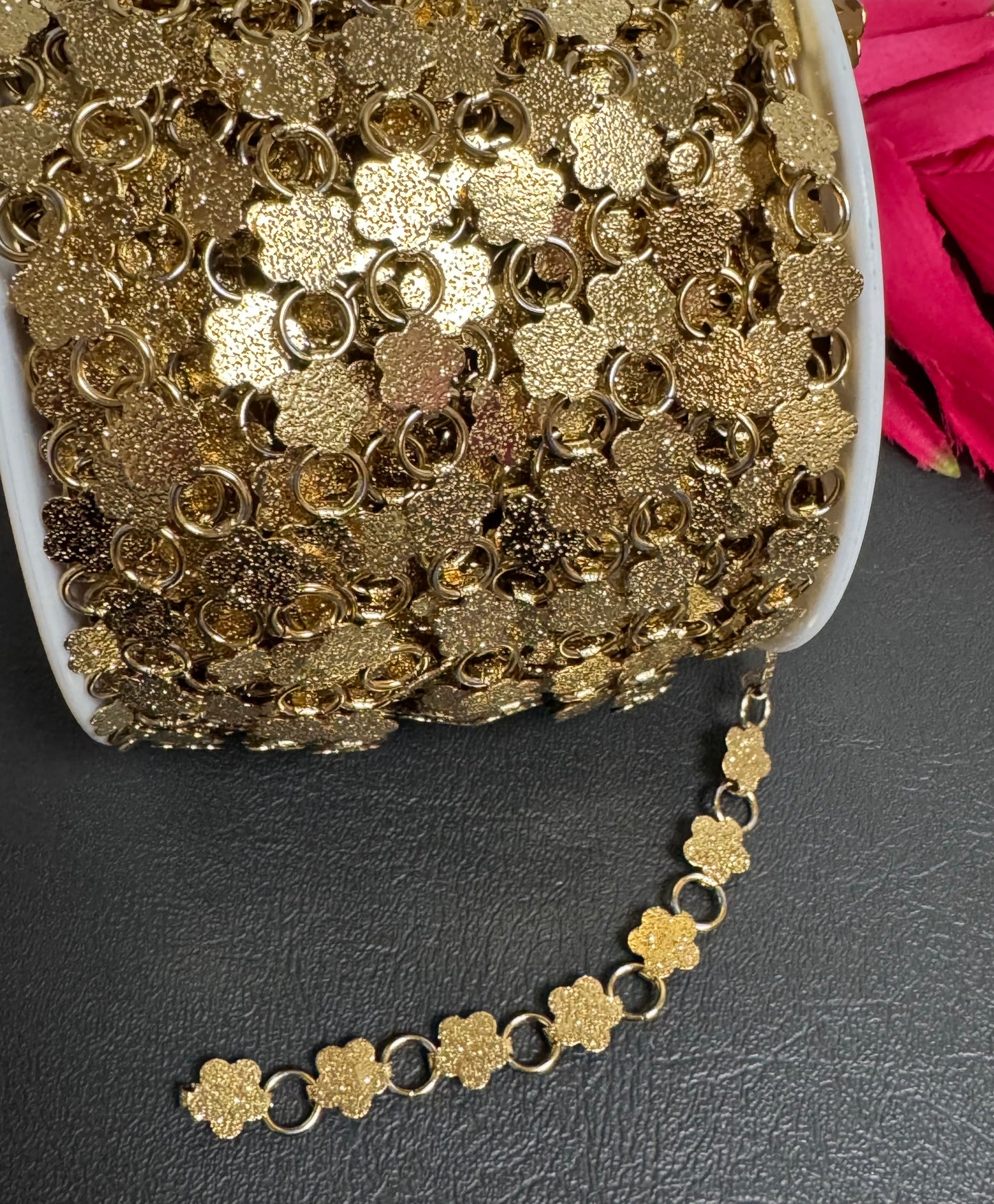 Stainless Steel Stardust Gold Chain