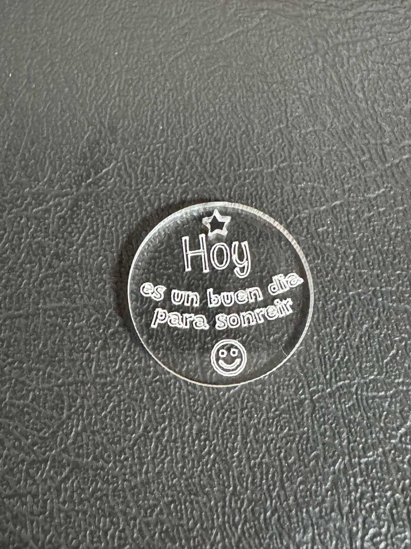 Acrylic Quotes Charm