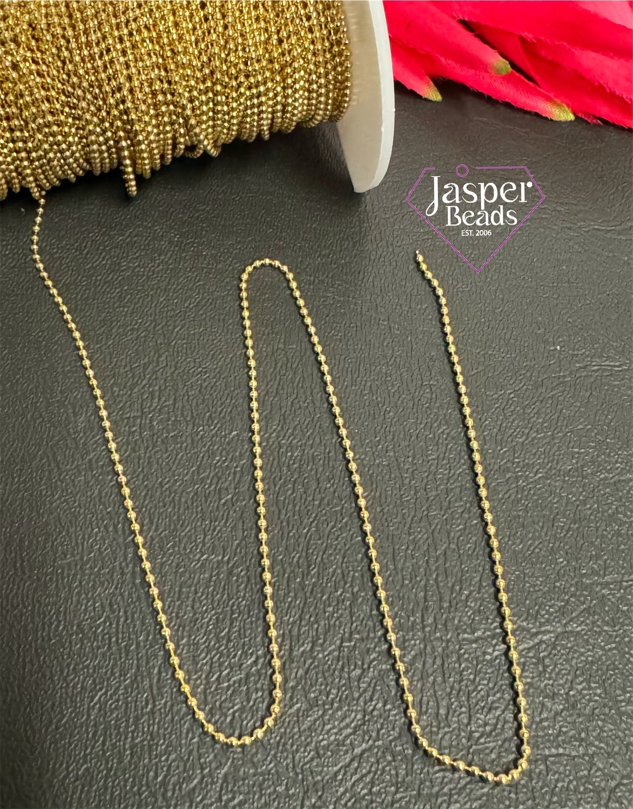 Gold Stainless Steel Ball Chain