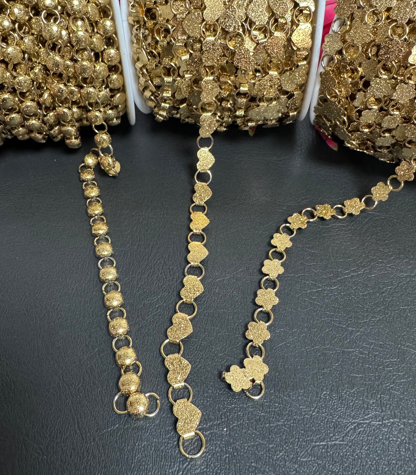 Stainless Steel Stardust Gold Chain