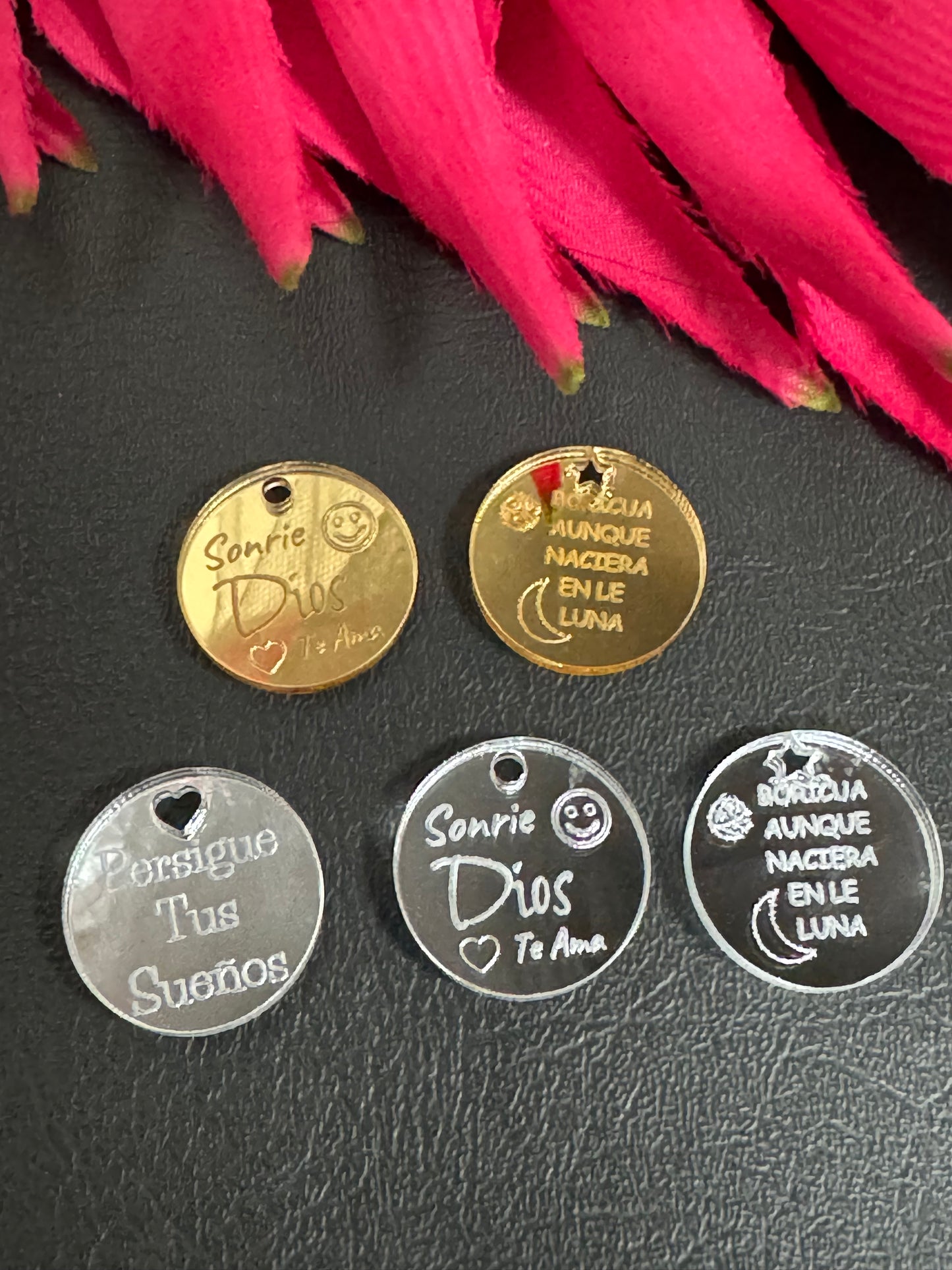 Acrylic Quotes Charm