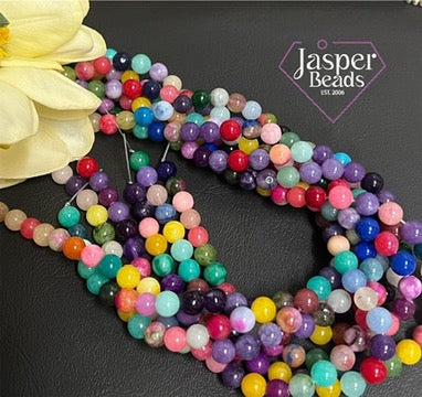 Jade gemstone 8mm