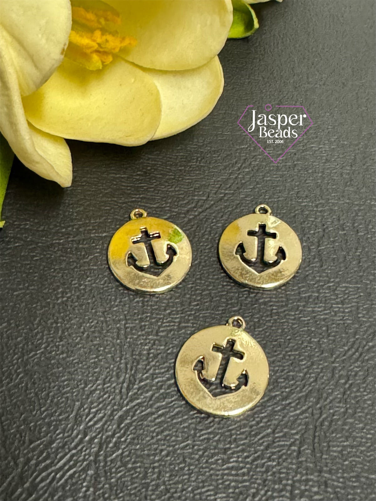 Gold Plated Anchor Charm