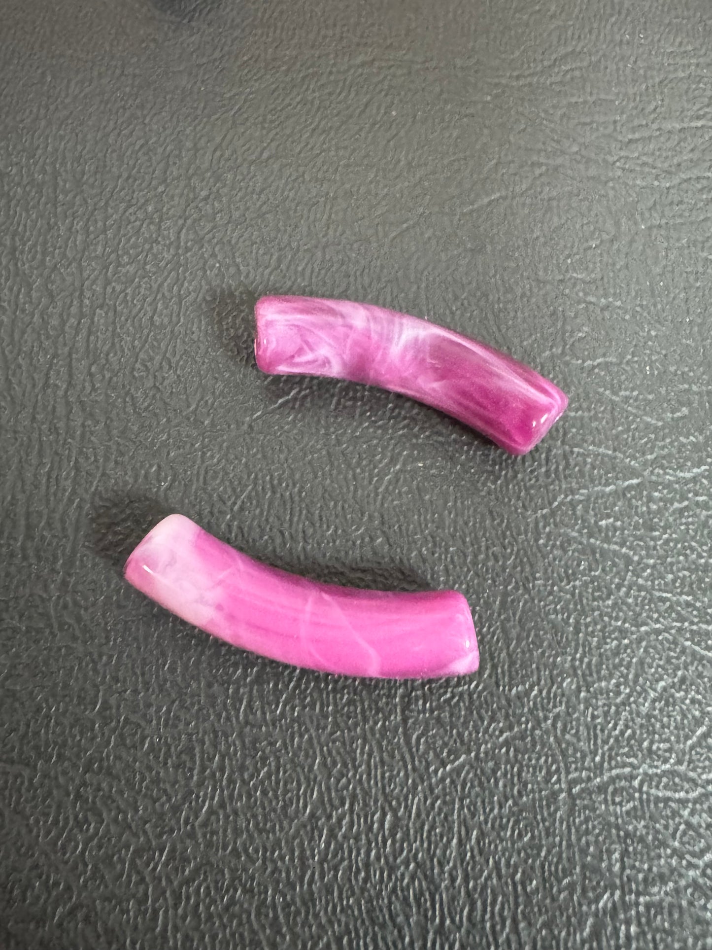 Acrylic Bead Curve Tube