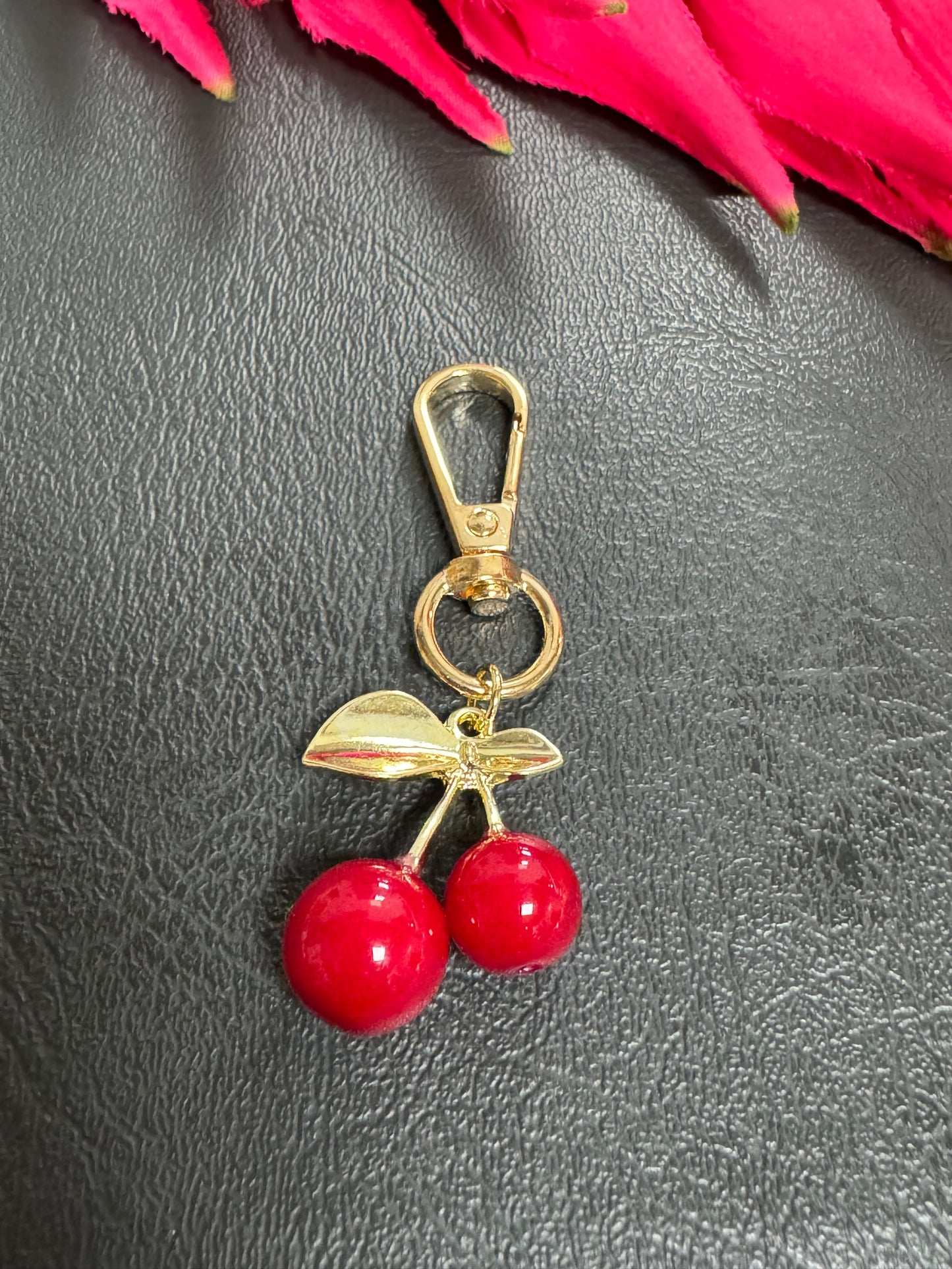 18k Gold Plated Cherry Pendant
