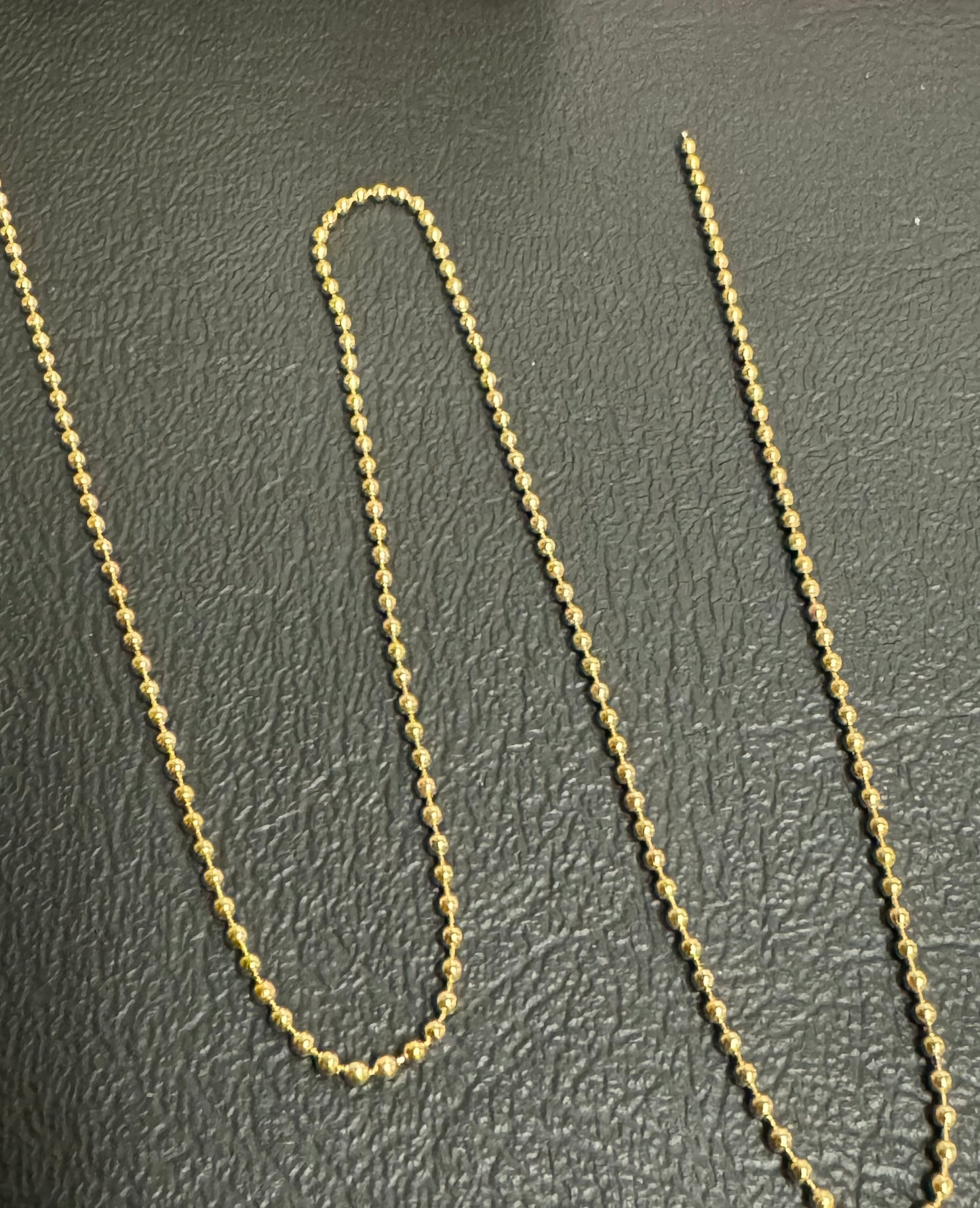 Gold Stainless Steel Ball Chain