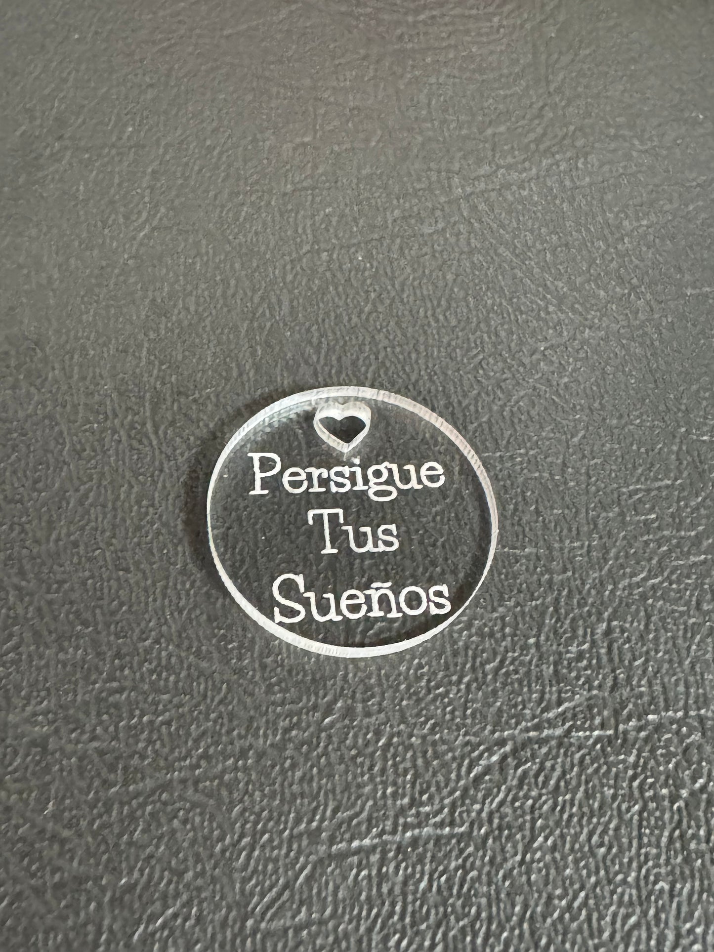 Acrylic Quotes Charm