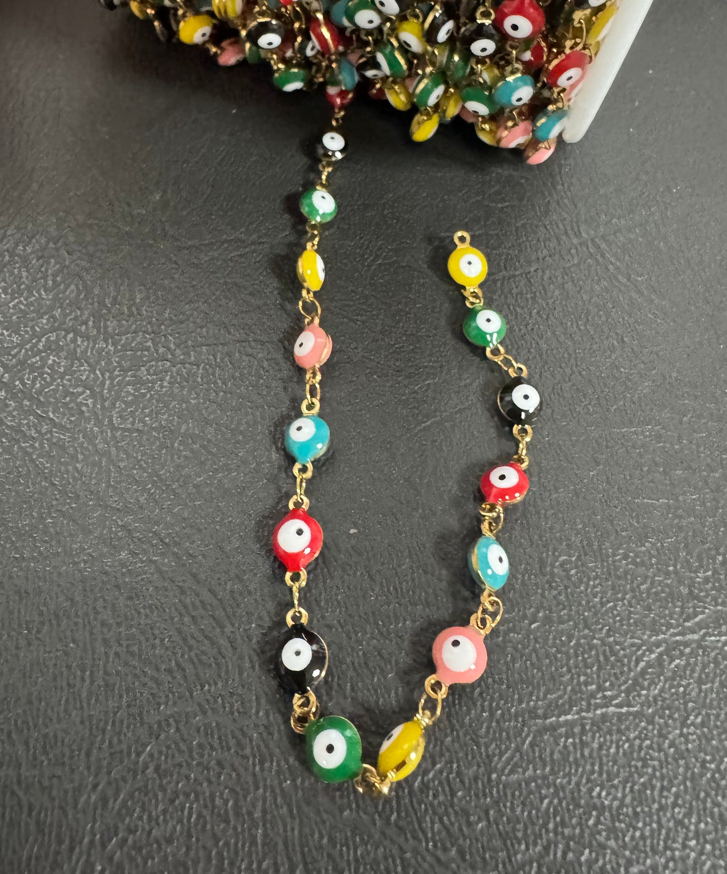 Stainless Steel Evil Eye Chain