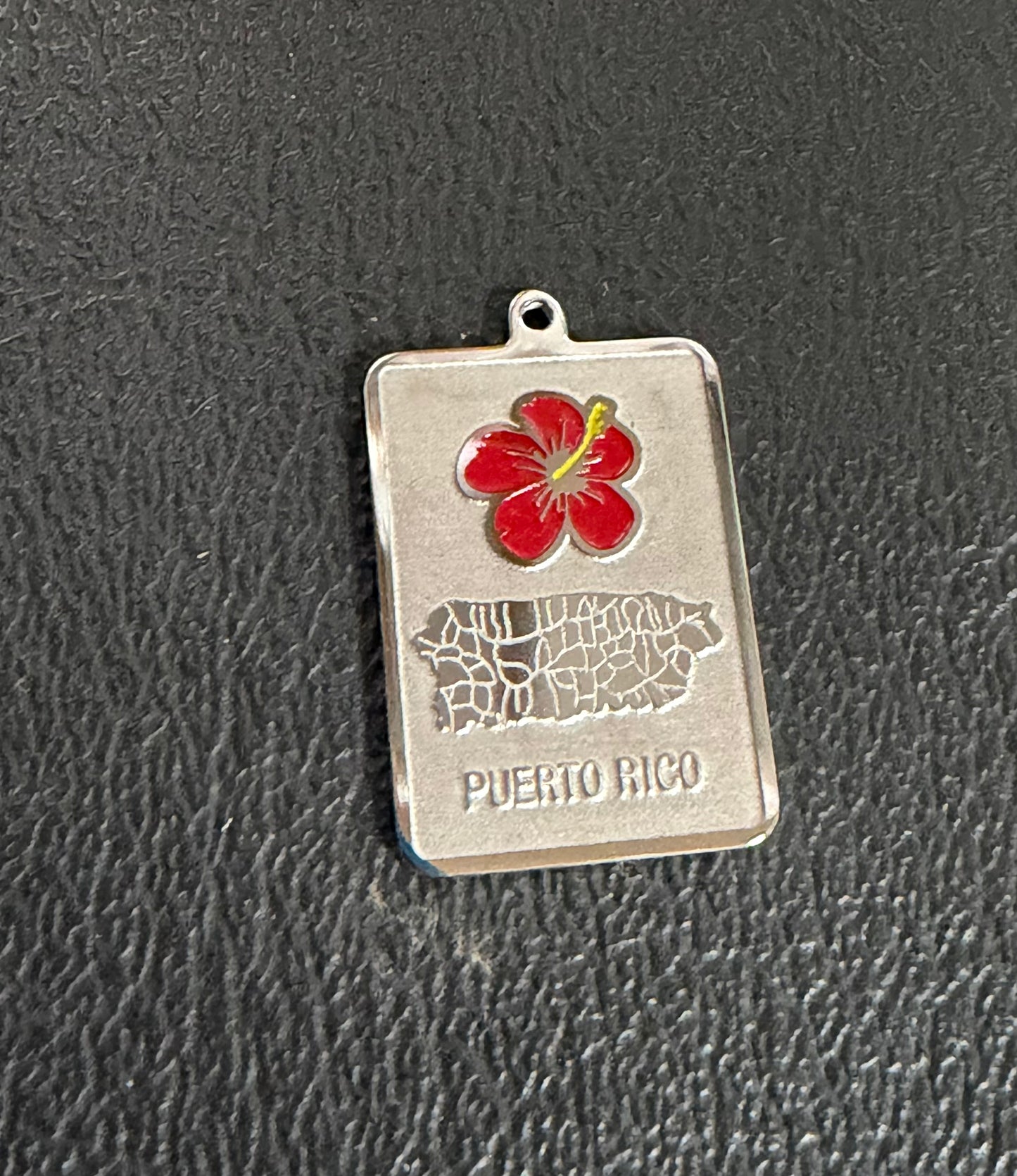 Stainless Steel Amapola/map Charm