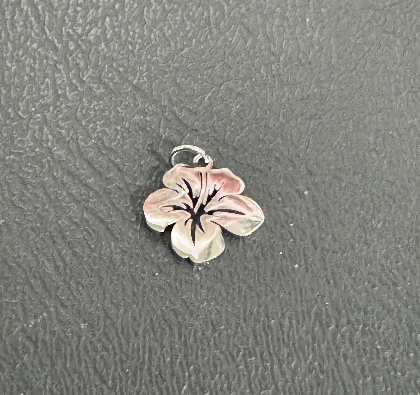 Stainless Steel Flower Charm