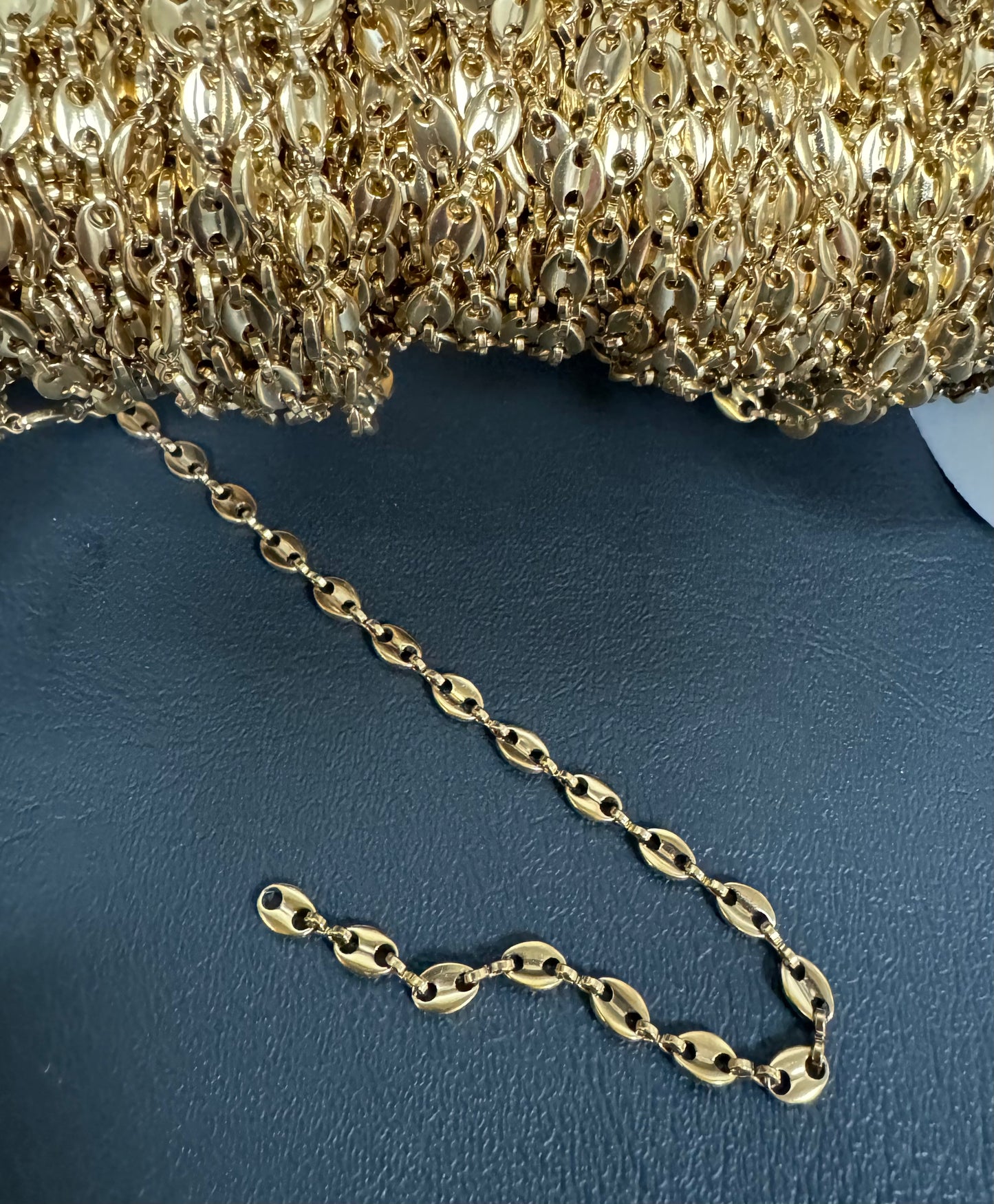Stainless Steel Small Coffee Bean Chain