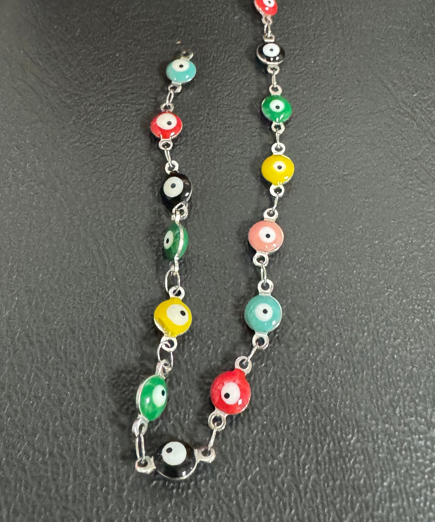 Stainless Steel Evil Eye Chain