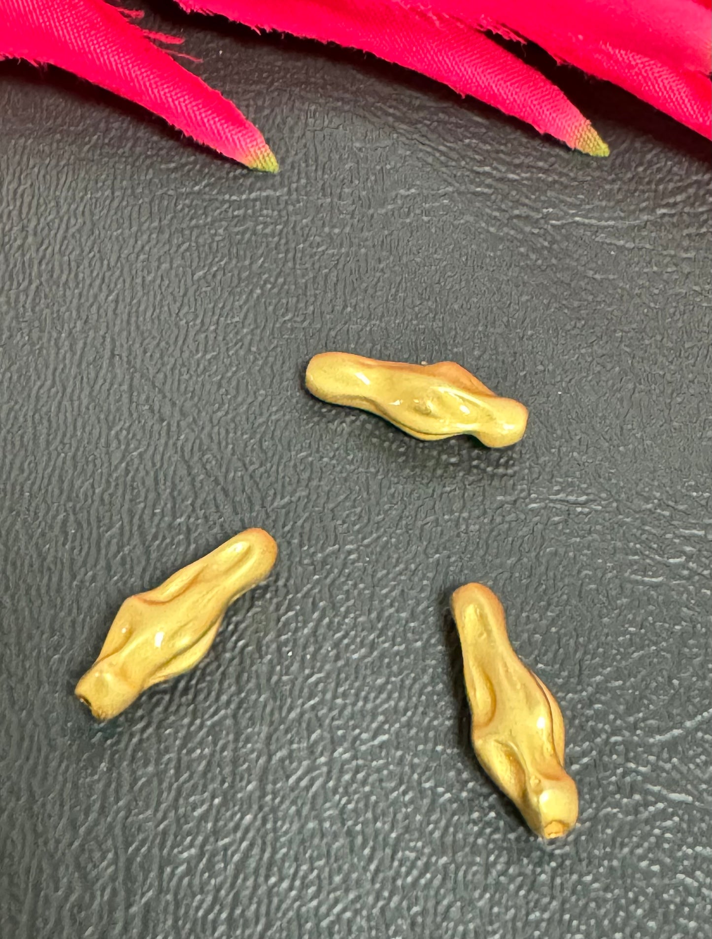 18k Gold Plated Irregular Shape Bead