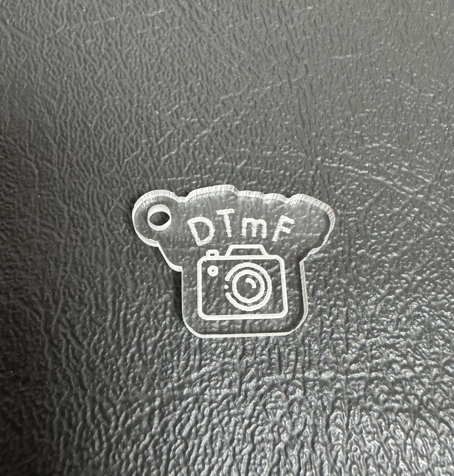 Acrylic Camera with Letter