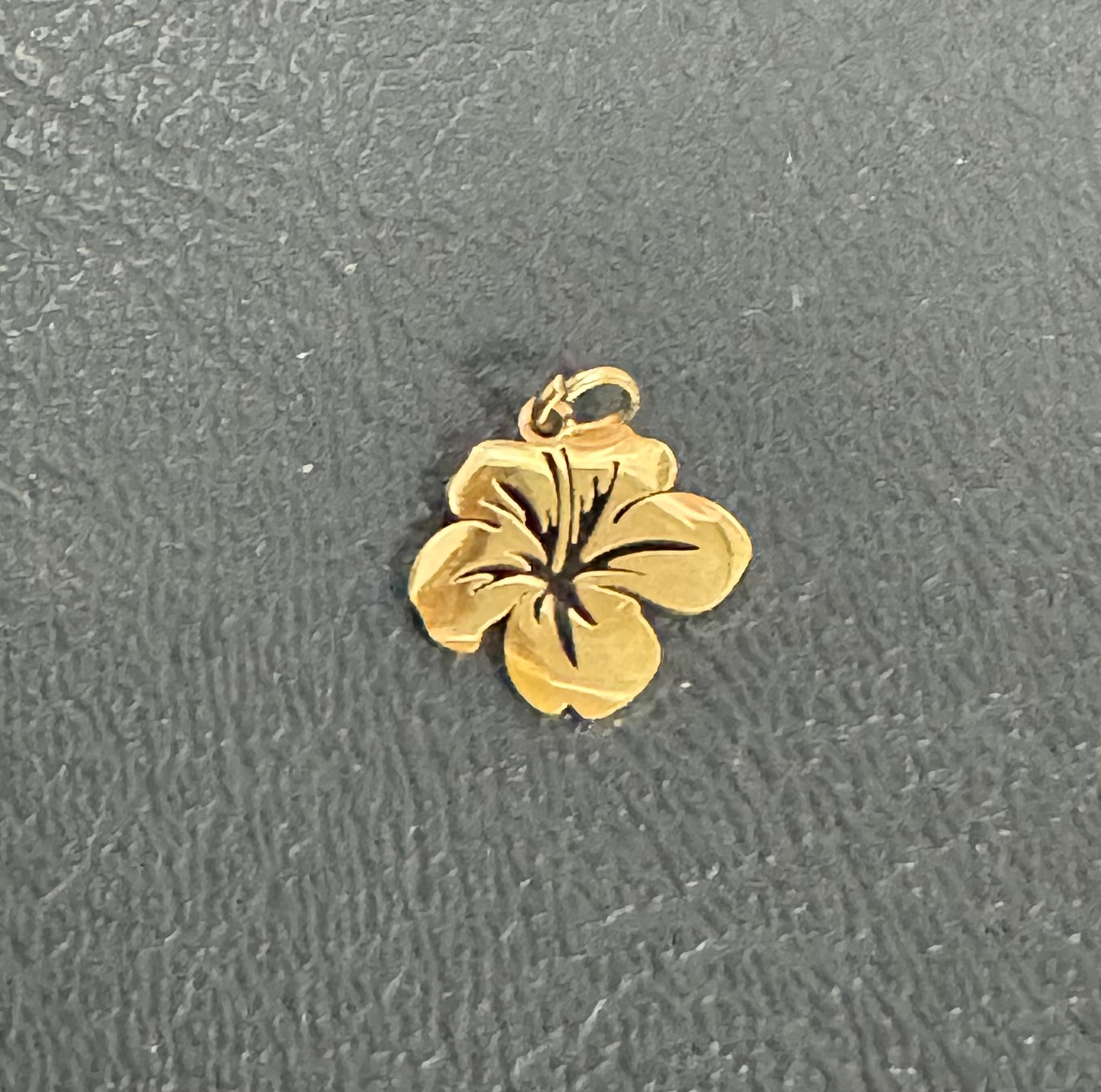 Stainless Steel Flower Charm