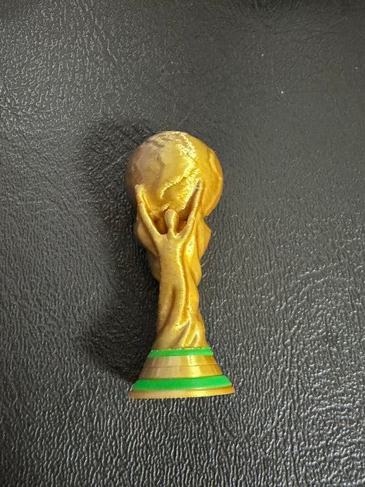 Trophy and Soccer ball