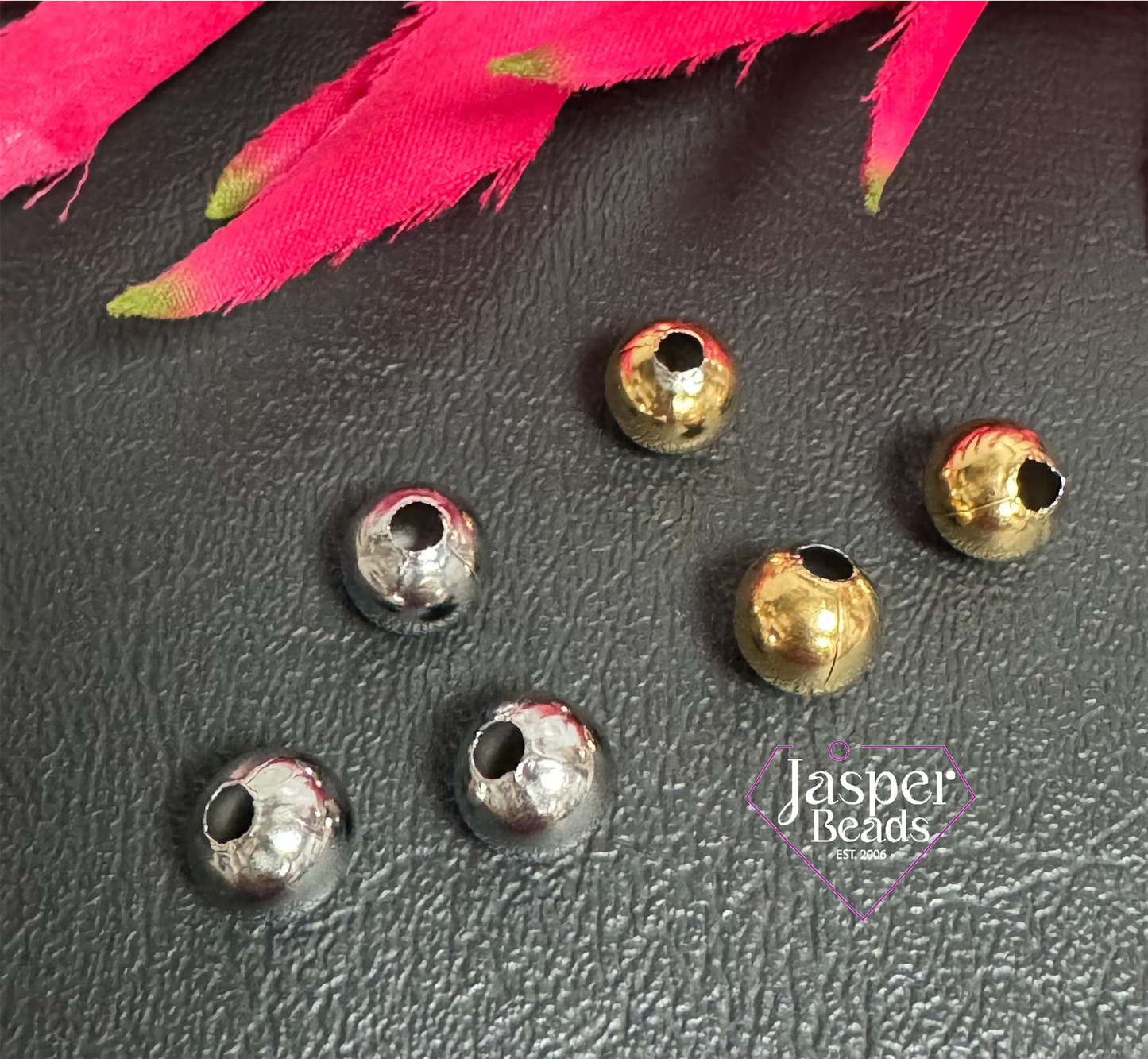 Stainless Steel 10mm Smooth Round Bead