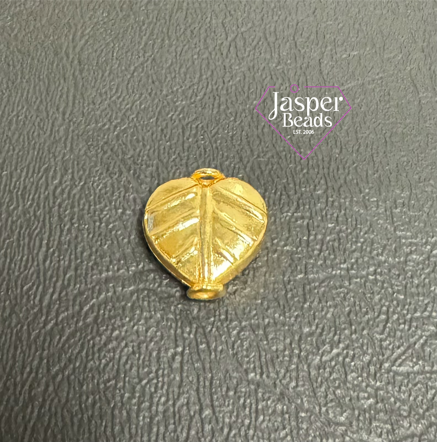 18k Gold Plated Leaf Spacer