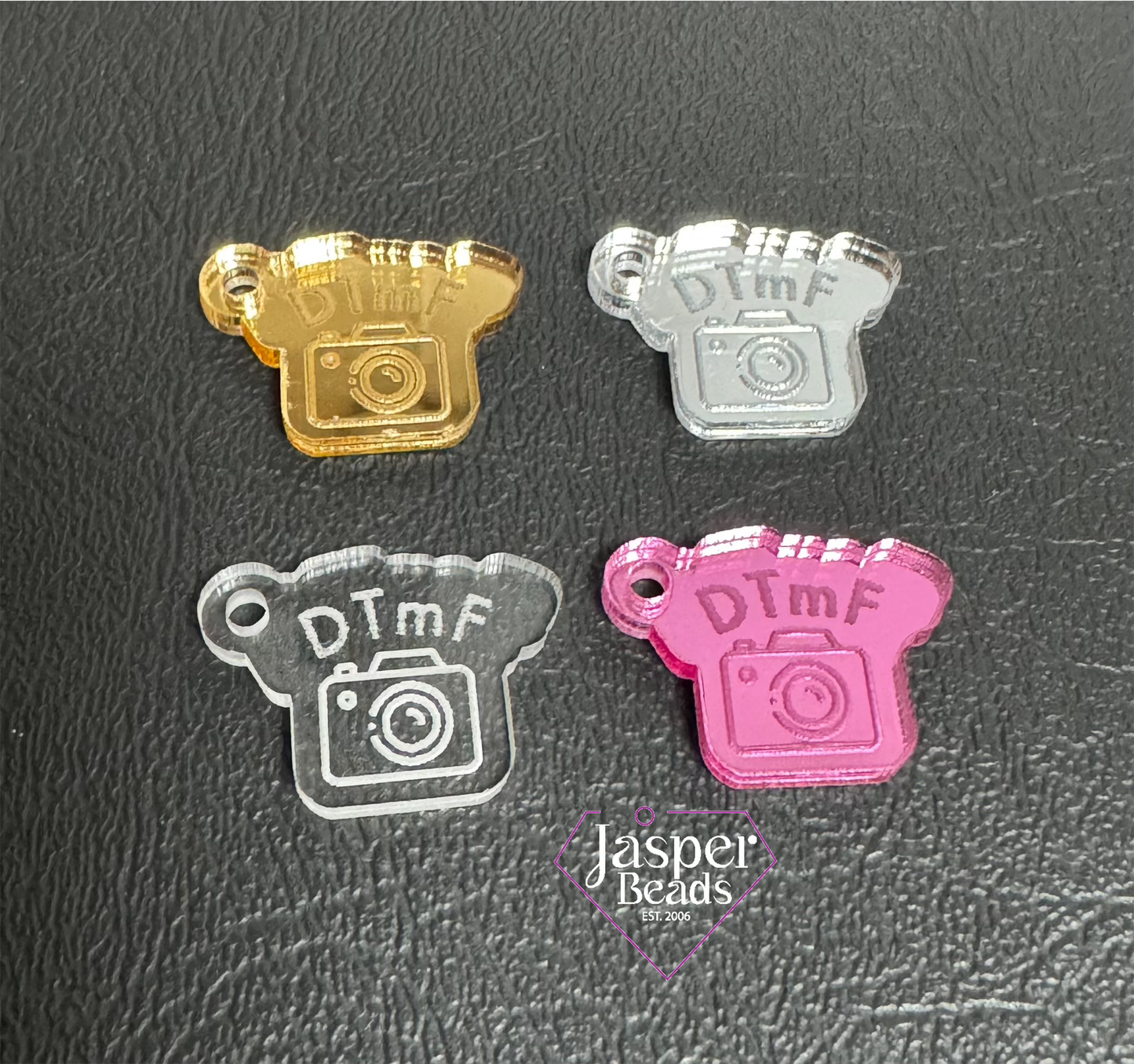 Acrylic Camera with Letter