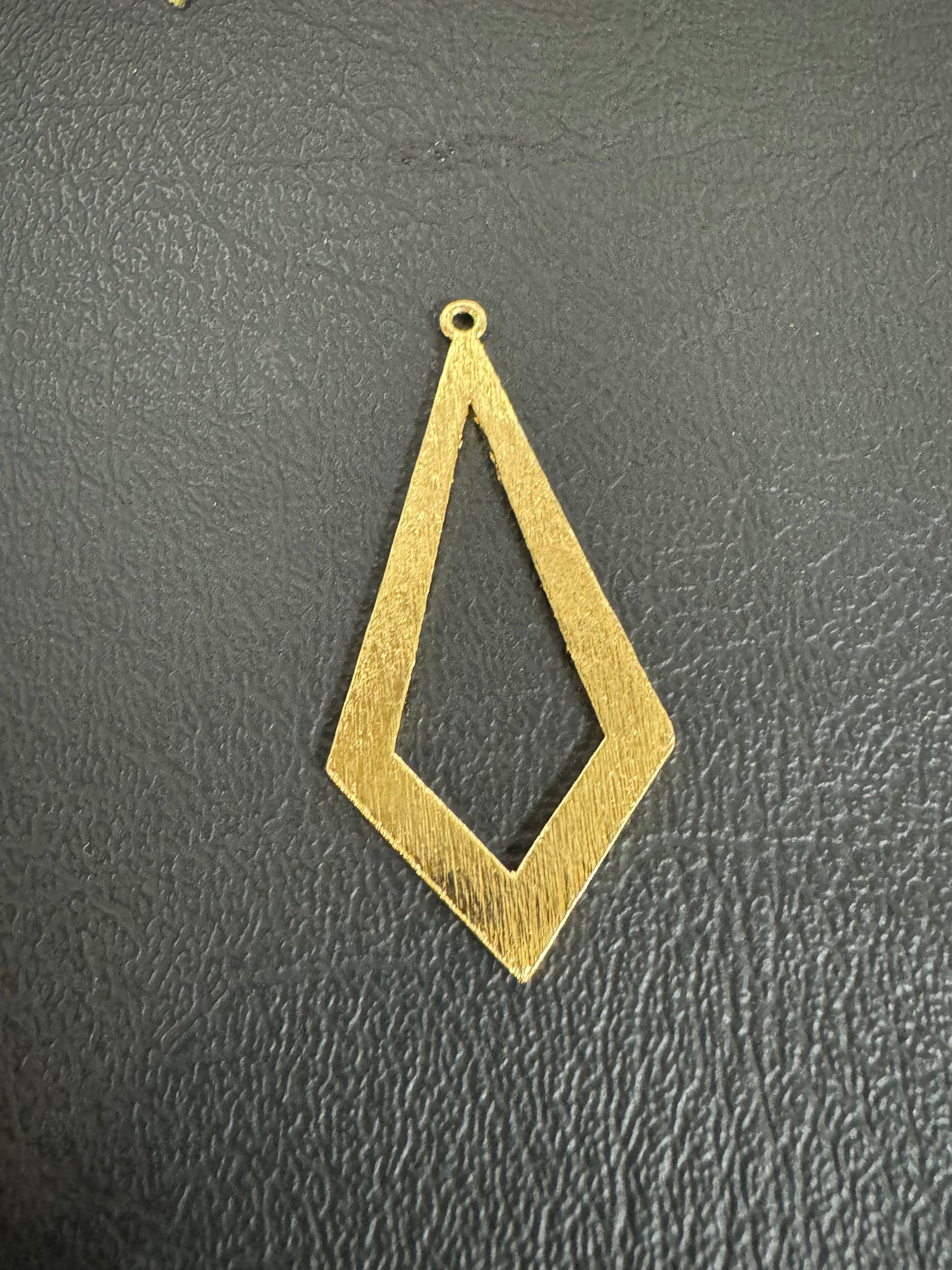 18k Gold Plated Geometric Charm