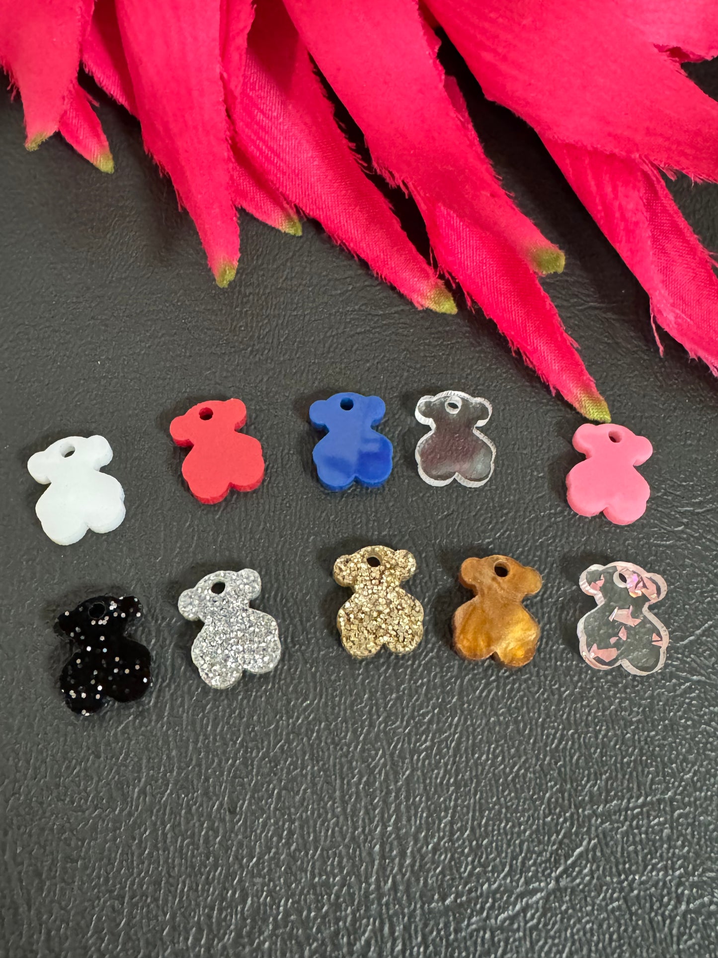 Acrylic Bear Charm