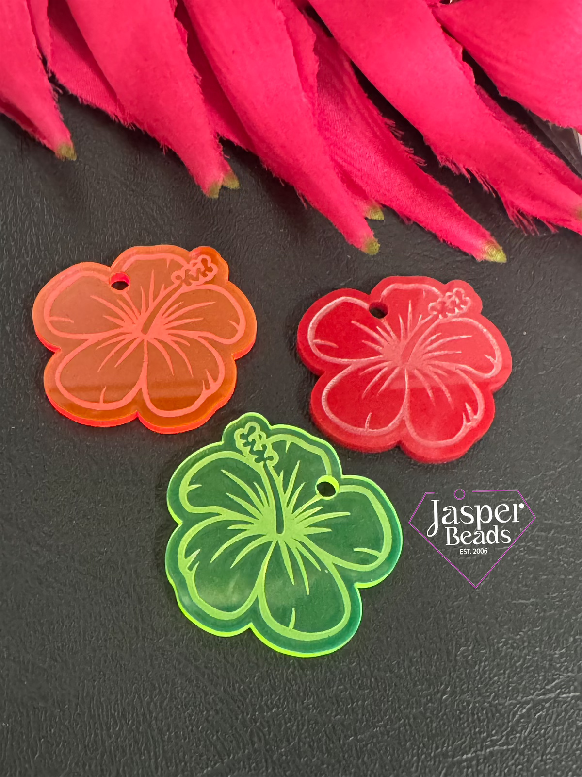 Acrylic Big Amapola Charm