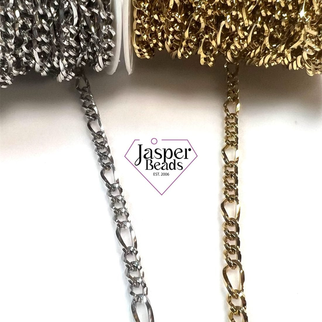 Stainless Steel Figaro Chain