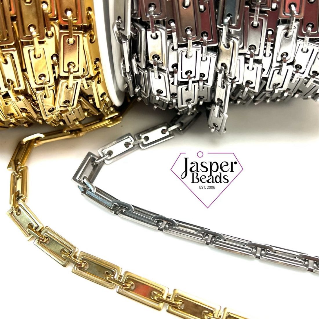 Stainless Steel Rectangle Chain