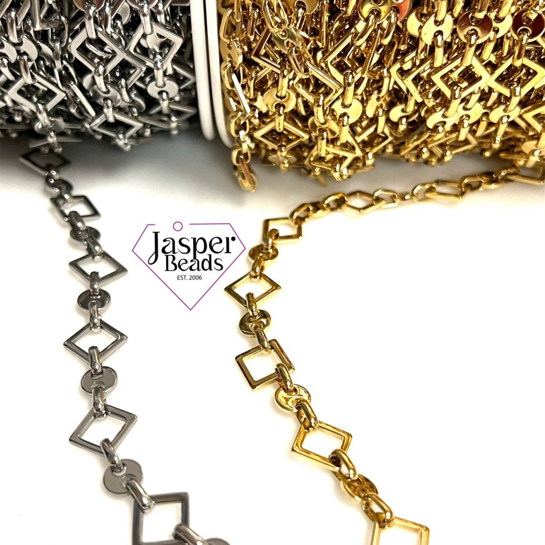 Stainless Steel Rhombus Chain