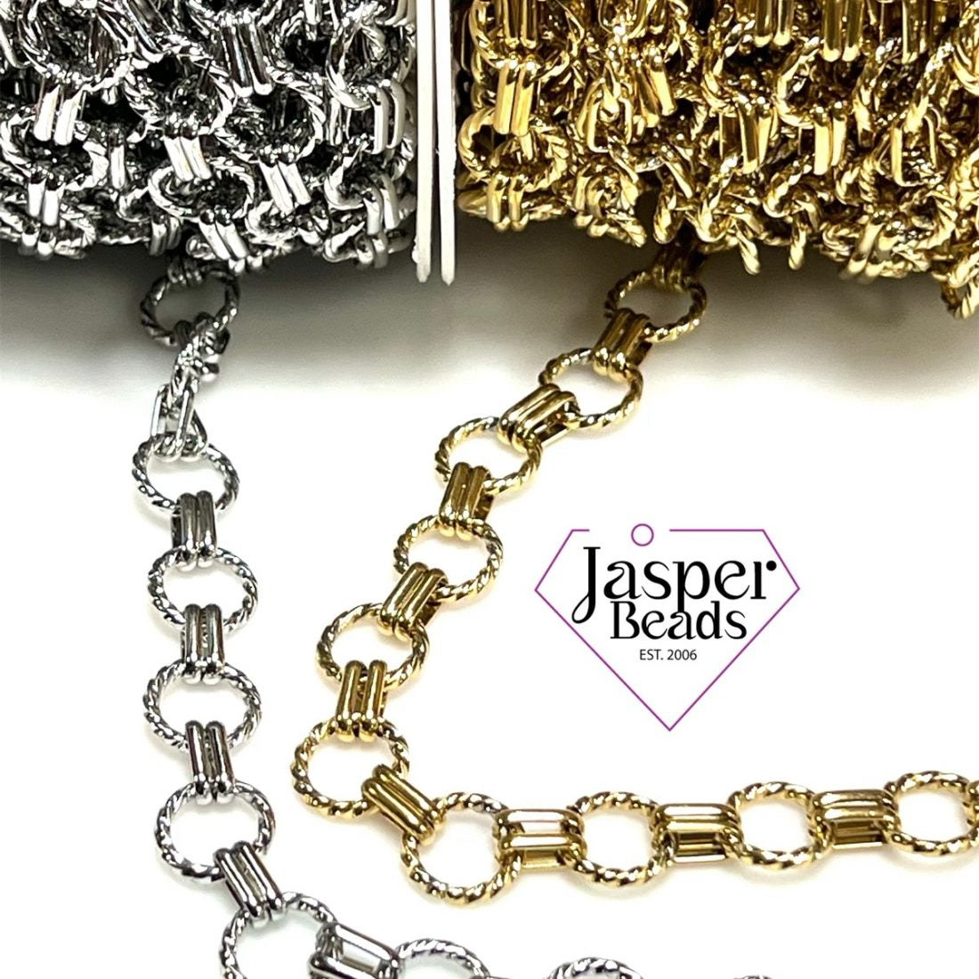 Stainless Steel Ring and Link Chain