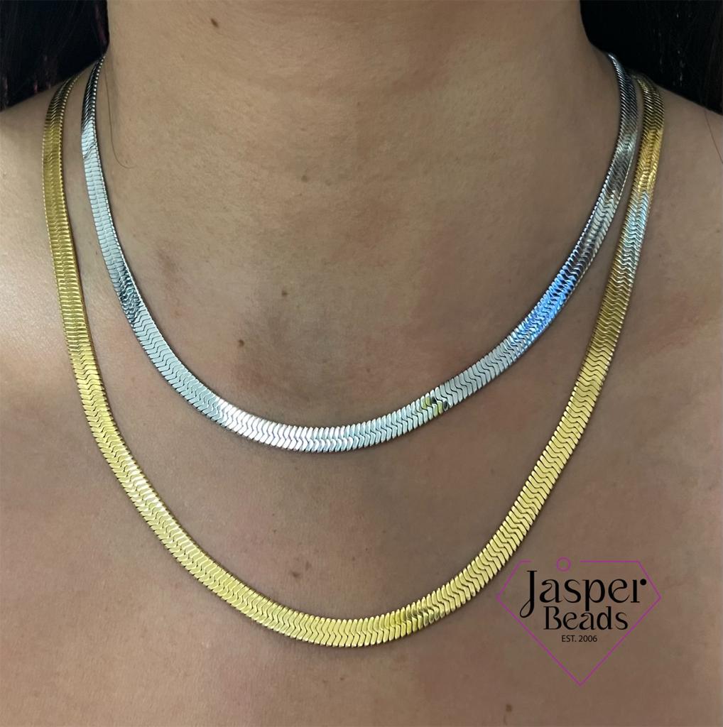 Stainless Steel Omega Necklace