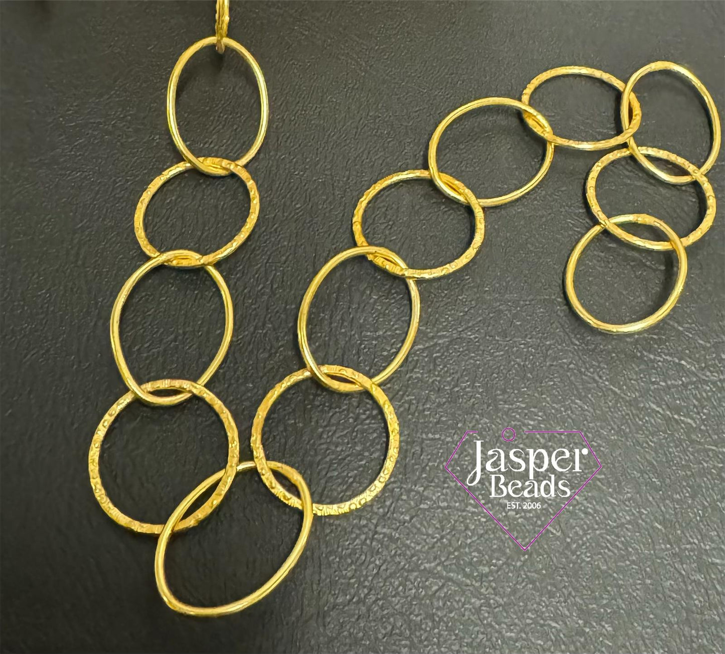 Gold Plated Ring Chain