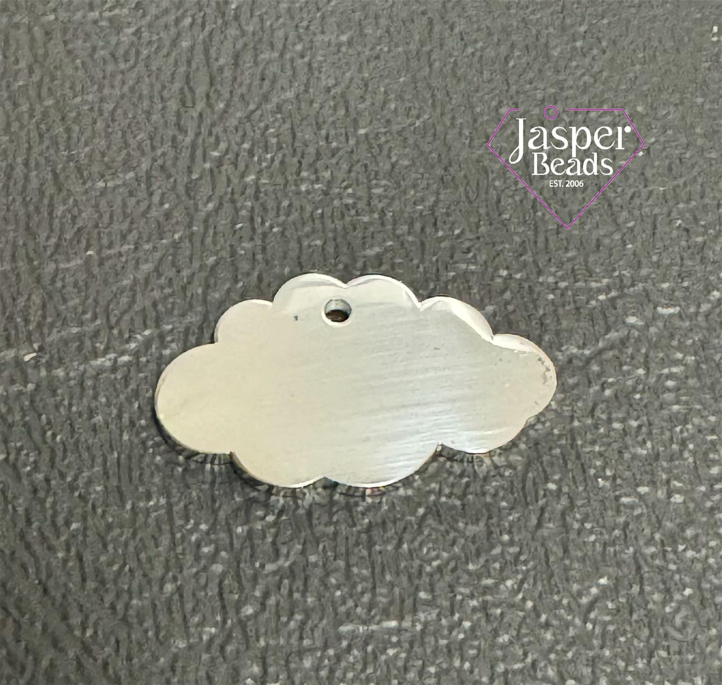 Stainless Steel Cloud Charm