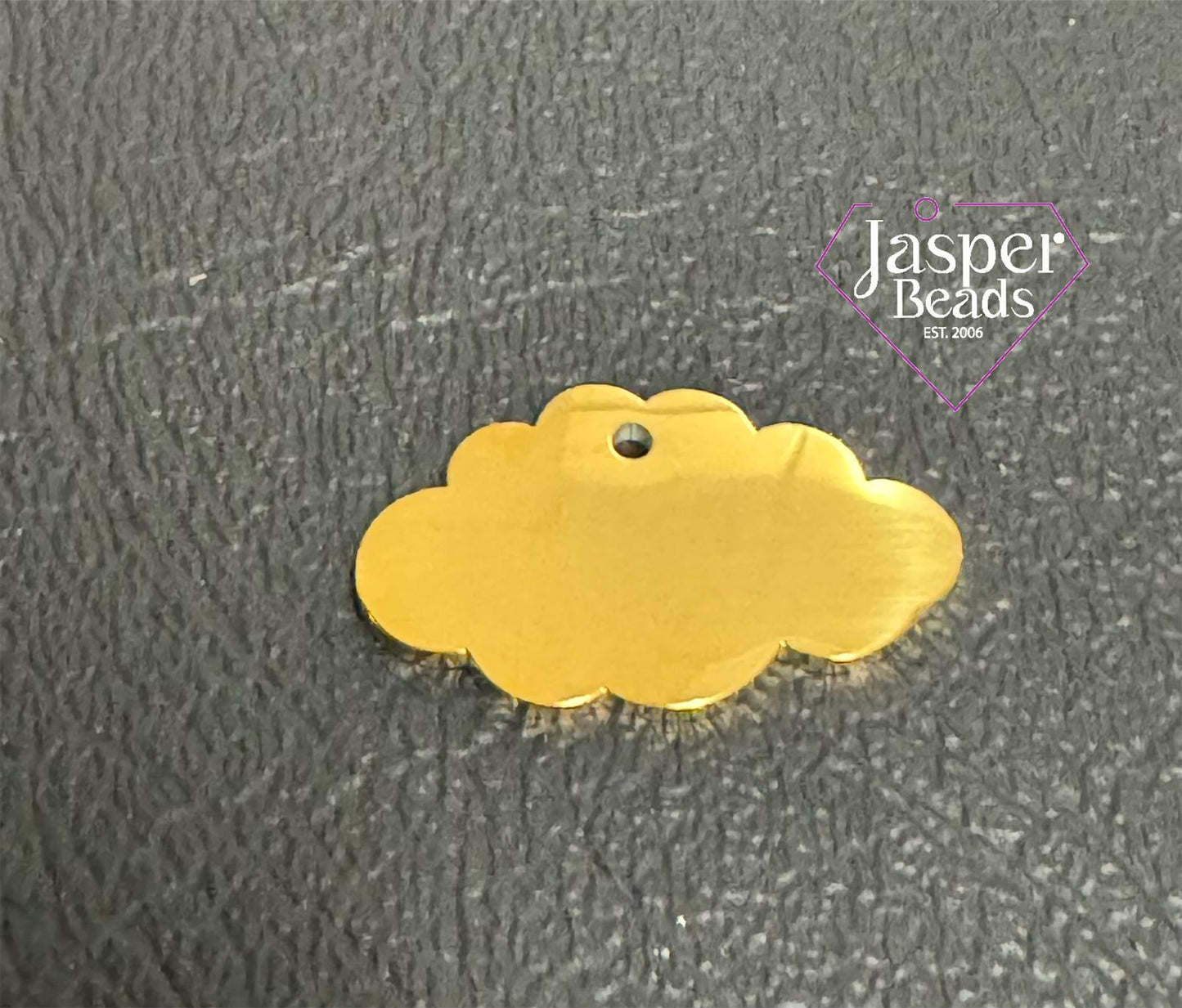 Stainless Steel Cloud Charm