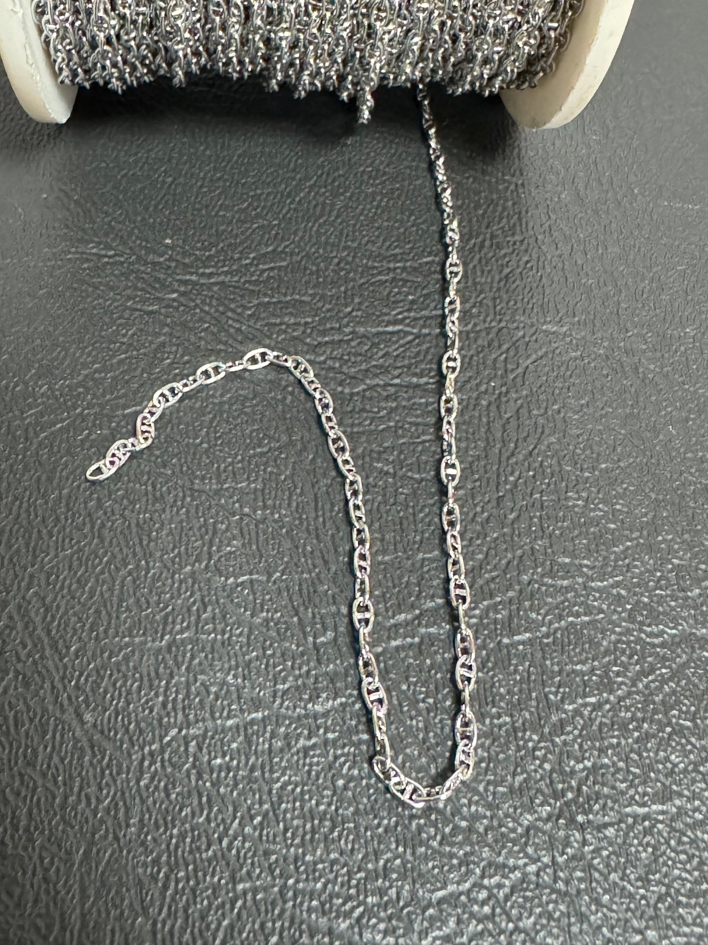 Stainless Steel Oval Link Thin Chain