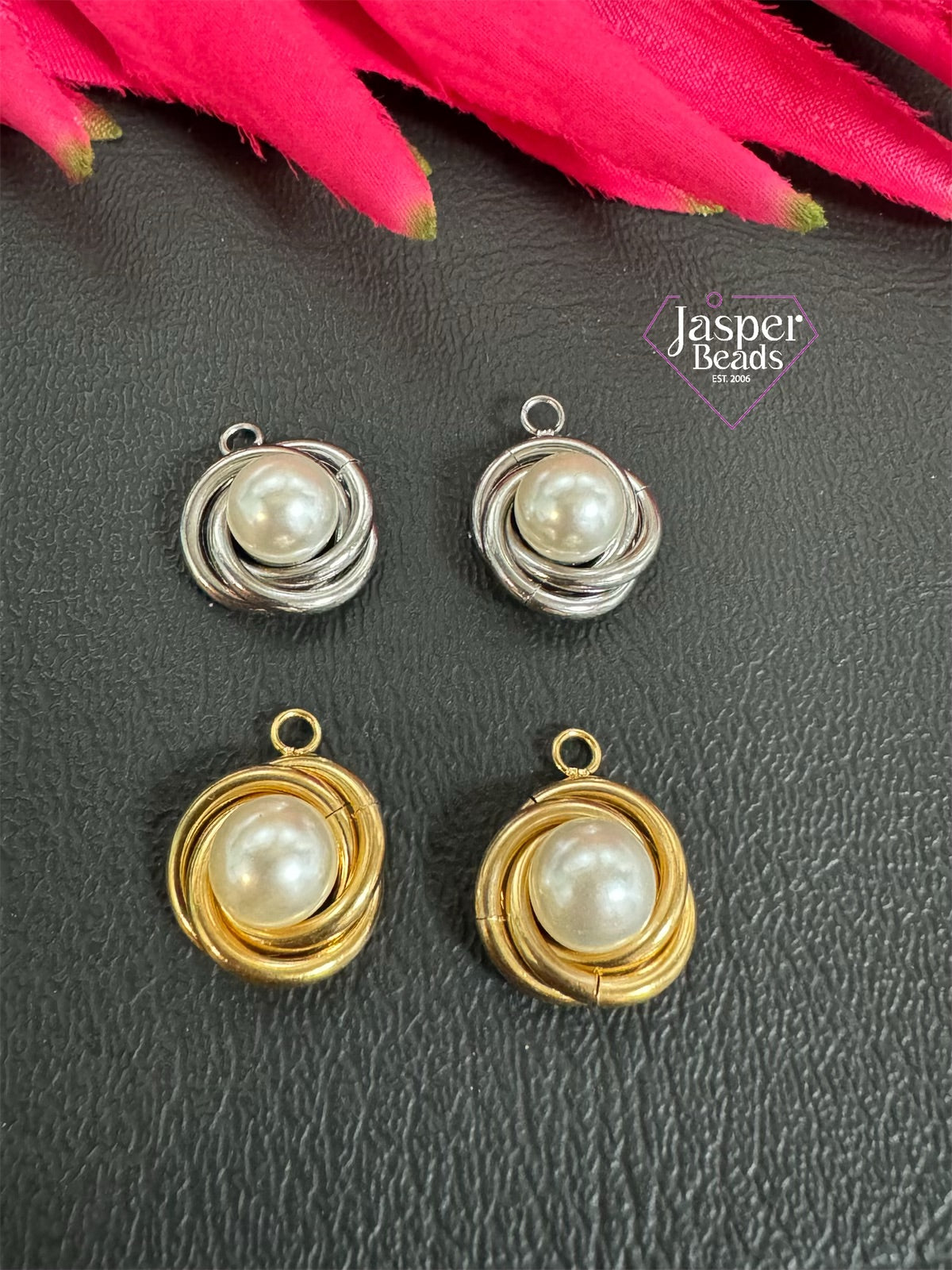 Stainless Steel Wire Wrap Pearl