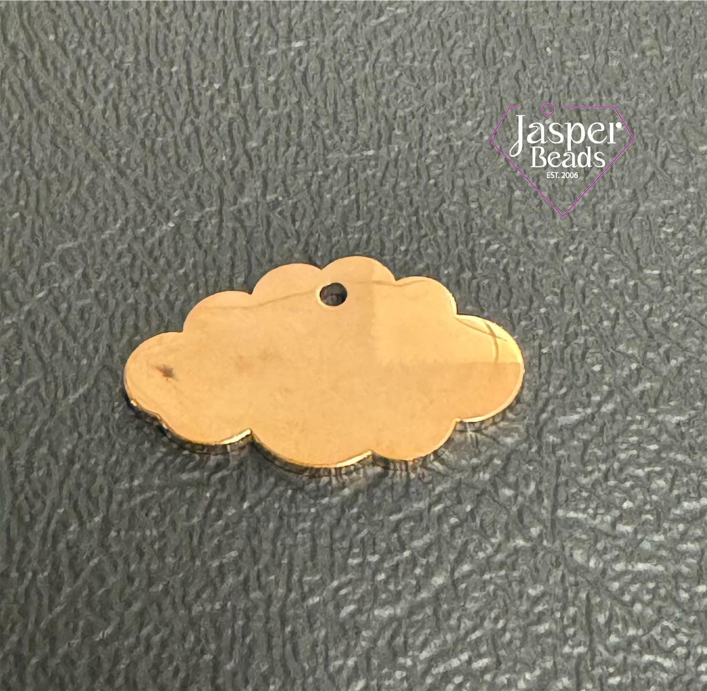 Stainless Steel Cloud Charm