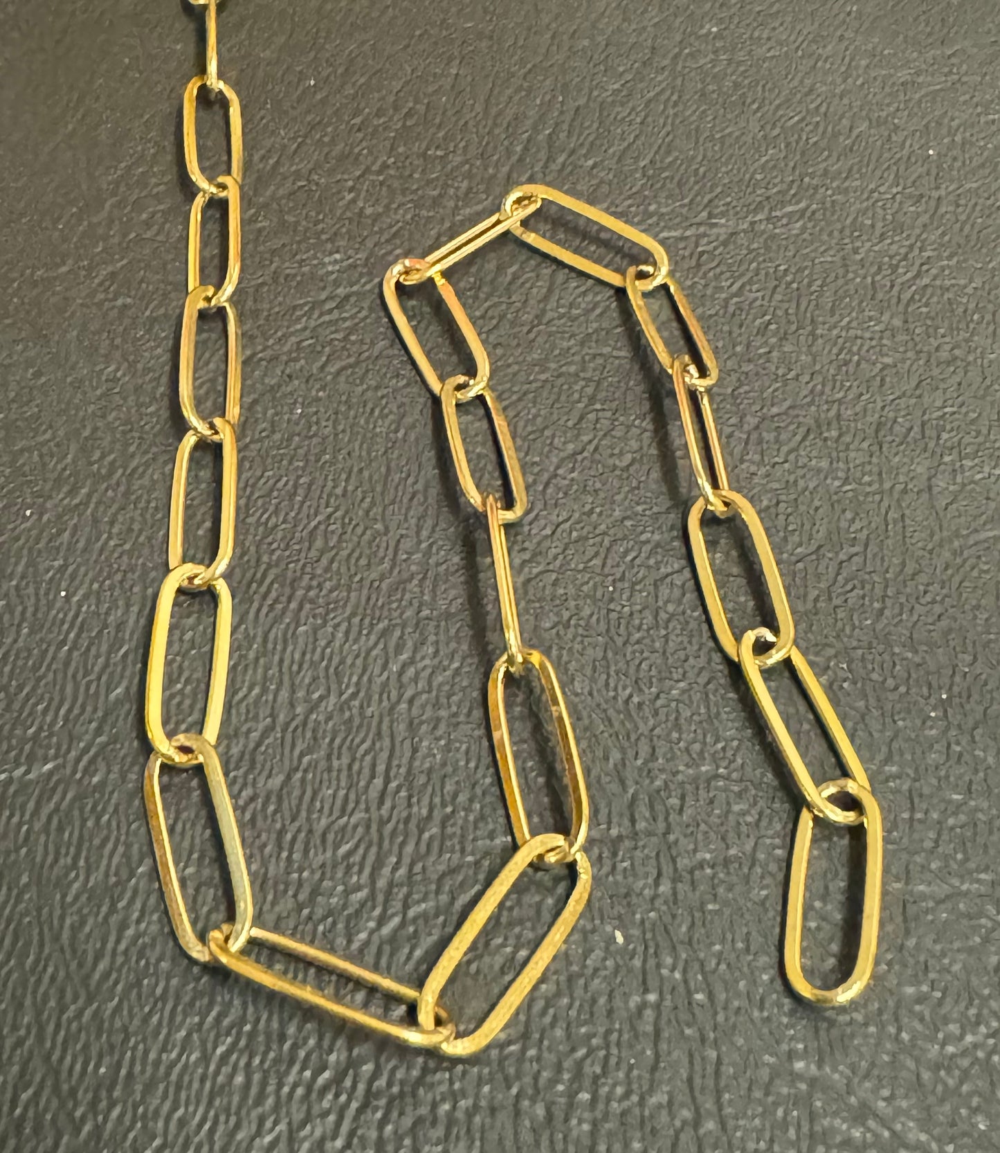 Stainless Steel Smooth Paper Clip Chain
