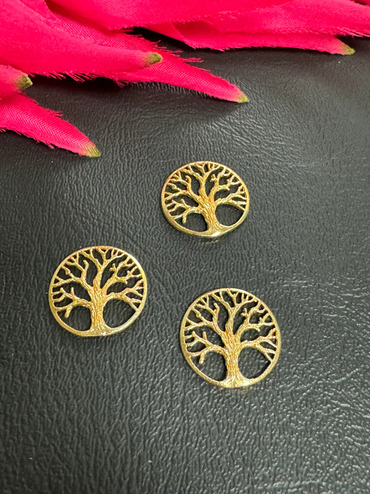 18k Gold Plated Tree Charm