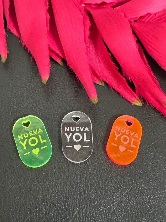 Acrylic Nueva Yol Charm